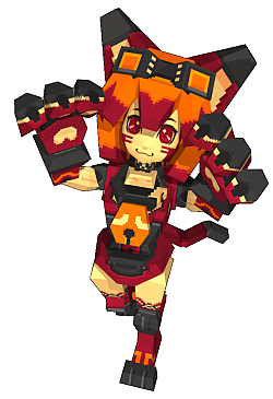 画像ギャラリー No.011のサムネイル画像 / 「ロボ聖紀C21」アップデート,新型萌えロボ「キャット・C」が登場