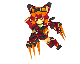 画像ギャラリー No.012のサムネイル画像 / 「ロボ聖紀C21」アップデート,新型萌えロボ「キャット・C」が登場