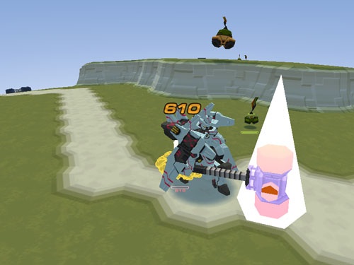 画像ギャラリー No.001のサムネイル画像 / 「C21」，天騎士「ジーウェイン」と中距離戦用「クアドラ・バラージ」が登場