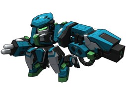 画像ギャラリー No.001のサムネイル画像 / 「鋼鉄戦記C21」1月23日のアップデートで「インサネクト」「ゴートラン・R」が登場