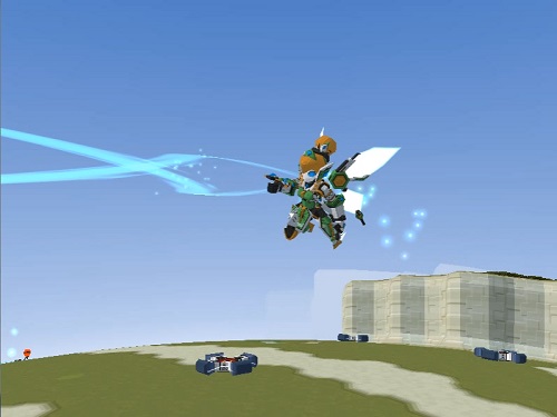 画像ギャラリー No.002のサムネイル画像 / 「鋼鉄戦記C21」に空戦ロボ“フェアリス”が追加。前線で活躍する高火力型