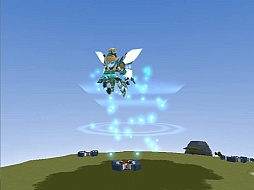 画像ギャラリー No.003のサムネイル画像 / 「鋼鉄戦記C21」に空戦ロボ“フェアリス”が追加。前線で活躍する高火力型