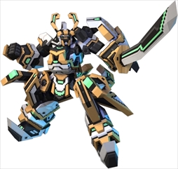 画像ギャラリー No.002のサムネイル画像 / 「鋼鉄戦記C21」,マニモdeメガガチャSPに新AXIS「スレッジヘイム」など3体の新ロボが登場