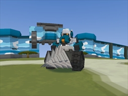 画像ギャラリー No.015のサムネイル画像 / 「鋼鉄戦記C21」,マニモdeメガガチャSPに新AXIS「スレッジヘイム」など3体の新ロボが登場