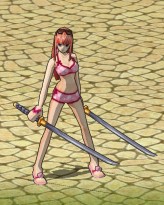 画像ギャラリー No.004のサムネイル画像 / 「ルニア戦記」に待望の新キャラクター登場,二刀流の女剣士「アスカ」が本日実装