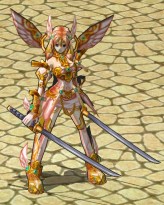 画像ギャラリー No.006のサムネイル画像 / 「ルニア戦記」に待望の新キャラクター登場,二刀流の女剣士「アスカ」が本日実装