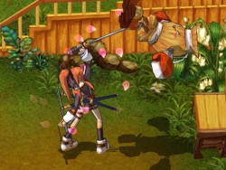 画像ギャラリー No.013のサムネイル画像 / 「ルニア戦記」に待望の新キャラクター登場,二刀流の女剣士「アスカ」が本日実装