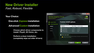 画像ギャラリー No.002のサムネイル画像 / NVIDIA,GeForce Driver「Release 260」世代を予告〜インストーラ刷新に性能向上,3D Vision&Blu-ray周りの機能追加がトピック