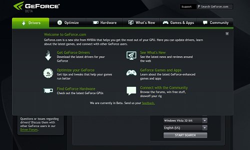 画像ギャラリー No.002のサムネイル画像 / GeForceユーザー向けの公式コミュニティサイト「GeForce.com」がオープン。日本語化の予定も