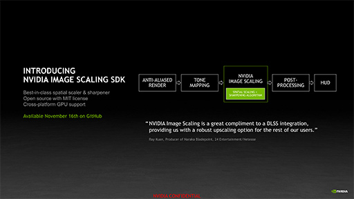 #007Υͥ/NVIDIA˹DLSS 2.3פ䡤NVIDIAGPUʳǤưĶѡNVIDIA Scaling SDKפʤɤȯɽ