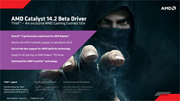 画像集#005のサムネイル/AMD,「Catalyst 14.2 Beta」を公開。「Thief」向け最適化や,「Minecraft」の表示異常修正などが実現される