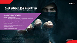 画像集#006のサムネイル/AMD,「Catalyst 14.2 Beta」を公開。「Thief」向け最適化や,「Minecraft」の表示異常修正などが実現される
