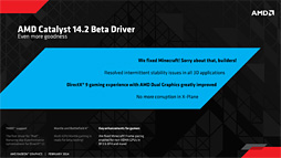 画像集#007のサムネイル/AMD,「Catalyst 14.2 Beta」を公開。「Thief」向け最適化や,「Minecraft」の表示異常修正などが実現される