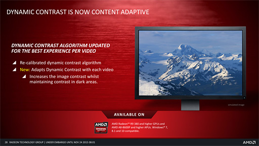 画像ギャラリー No.030のサムネイル画像 / 「Radeon Software」ついに公開。新世代グラフィックスドライバで何が変わるのか,AMDの担当者が語る