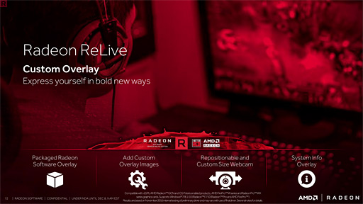 ꡼ No.010Υͥ / ̾ϡCrimson ReLiveסAMDϿۿǽɲäȤʤäRadeon Softwareȯɽ