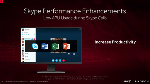 ꡼ No.020Υͥ / ̾ϡCrimson ReLiveסAMDϿۿǽɲäȤʤäRadeon Softwareȯɽ