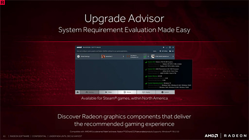 ꡼ No.031Υͥ / ̾ϡCrimson ReLiveסAMDϿۿǽɲäȤʤäRadeon Softwareȯɽ