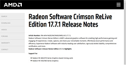 ꡼ No.001Υͥ / Ŵ7פFFXIVפʤɤå夹н褷Radeon Software Crimson ReLive Edition 17.7.1