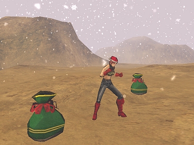 画像集#004のサムネイル/「北斗の拳ONLINE」世紀末聖夜2008第2弾,ゲーム内イベント開催