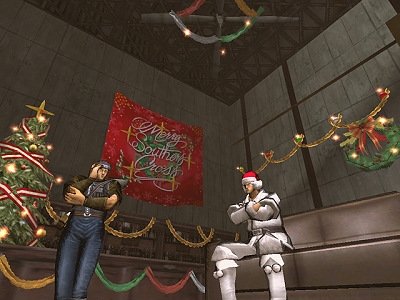 画像集#005のサムネイル/「北斗の拳ONLINE」世紀末聖夜2008第2弾,ゲーム内イベント開催