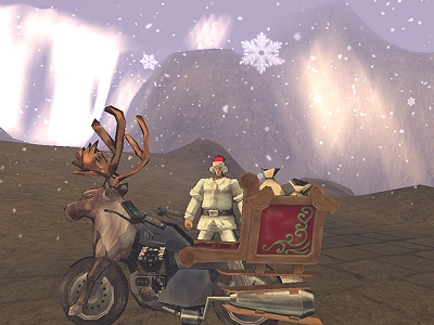 画像集#006のサムネイル/「北斗の拳ONLINE」世紀末聖夜2008第2弾,ゲーム内イベント開催