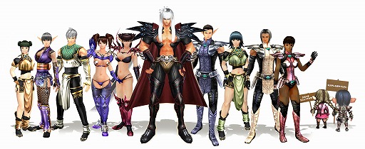 Bastard Online のプレイヤーキャラクターグラフィックスが公開に