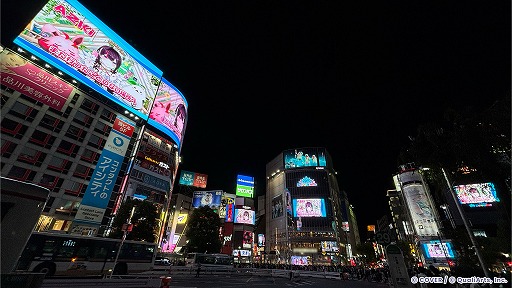 画像ギャラリー No.007のサムネイル画像 / 「hololive Dreams」,渋谷16面ジャックの振り返り映像を公開。特別企画を収録した約10分間のフル映像と,約1分のレポートムービー