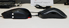 画像集#031のサムネイル/Microsoft,ゲーマー向けマウス「SideWinder」を国内初公開