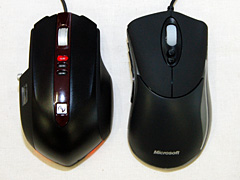 画像集#032のサムネイル/Microsoft,ゲーマー向けマウス「SideWinder」を国内初公開