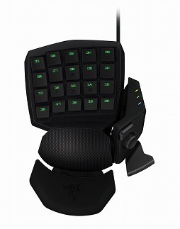 画像ギャラリー No.004のサムネイル画像 / Razer製左手用キーパッド「Orbweaver」が3月1日に国内発売。液晶タッチパッド搭載のキーボード「DeathStalker Ultimate」も