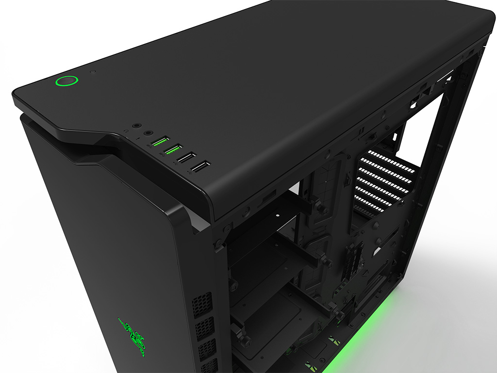 画像集/Razer，ゲーマー向けPCケース監修プログラムを開始。第1弾はNZXT製のミドルタワーPCケース「H440 Designed