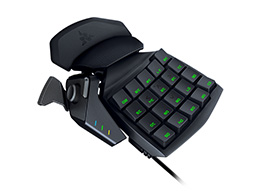 画像集#003のサムネイル/Razer,左手用キーパッド「Orbweaver」のメカニカルキースイッチを自社オリジナルの“緑軸”&“オレンジ軸”へ変更