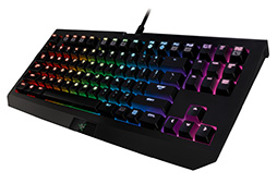 画像ギャラリー No.004のサムネイル画像 / Razer,フルカラーLED搭載の独自スイッチが採用されたテンキーレスキーボード「BlackWidow Tournament Edition Chroma」を世界市場で発表