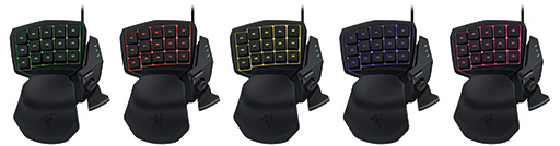 画像ギャラリー No.003のサムネイル画像 / フルカラーLED採用の左手用キーパッド「Tartarus Chroma」が8月7日に国内発売