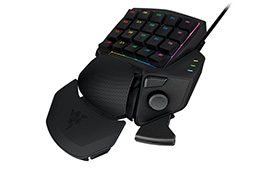 画像ギャラリー No.002のサムネイル画像 / フルカラーLEDを採用したRazerの左手用キーパッド「Orbweaver Chroma」が11月27日に国内発売