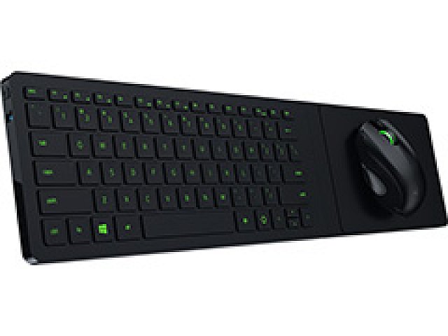 Razer,マウスパッド一体型ワイヤレスキーボードとマウスのセット商品