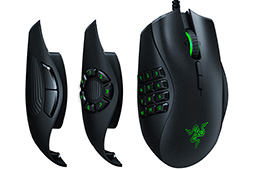 Razer サイドボタンの数を変えられるマウス Naga Trinity を発表 スクロールホイールを装備した左手用キーパッド Tartarus V2 も