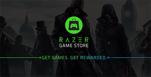 Razer独自のゲーム販売サイト「Razer Game Store」がオープン。RazerStoreの割引特典やzVault関連ポイントの報酬も