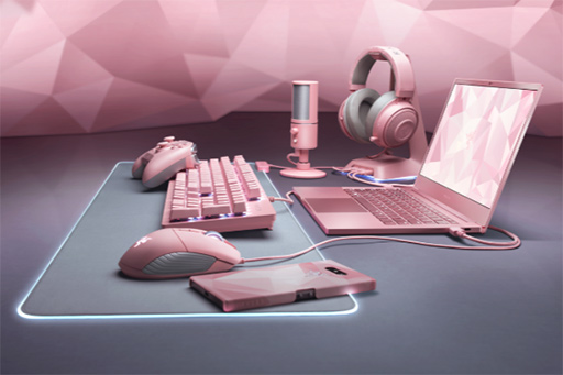 9ʡԥ󥯡RazerQuartz Pink EditionפΥΡPC䥲ޡյȯ