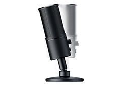 画像ギャラリー No.006のサムネイル画像 / Razer,背面に8×8ドットのLEDディスプレイを備えた「魅せる」マイク「Siren Emote」を発表