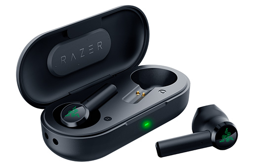 Razer 低遅延が特徴の完全ワイヤレス型イヤフォン Hammerhead True Wireless を発表