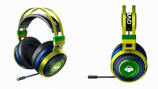 Overwatch コラボモデルのrazer製ヘッドセットやマウスパッドが登場