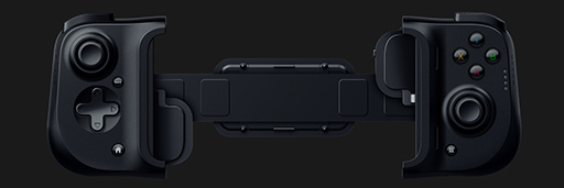 画像ギャラリー No.005のサムネイル画像 / Razer,スマートフォンを挟み込む合体型ゲームパッド「Kishi」を発売。iOS用とAndroid用を用意