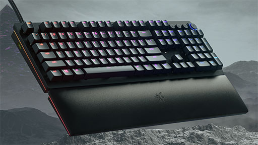 画像ギャラリー No.002のサムネイル画像 / Razer,光学式キースイッチ採用キーボード「Huntsman V2 Analog」を発表。可変アクチュエーションポイント機能に対応