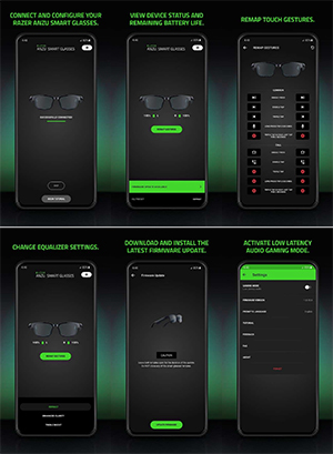 画像ギャラリー No.007のサムネイル画像 / Razer,初のスマートグラス「Anzu」を発表。Bluetoothヘッドセット機能搭載でサウンド再生や通話ができる