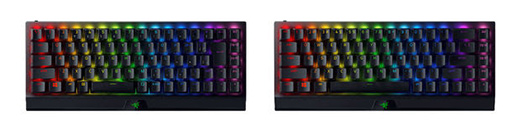画像集#005のサムネイル/Razer，65％サイズのミニキーボード「BlackWidow V3 Mini HyperSpeed」を5月28日発売