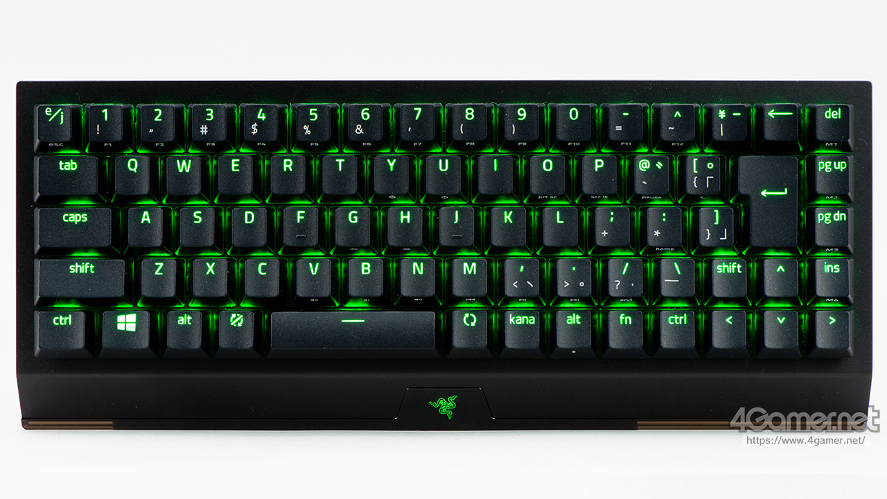 Razerのミニキーボード「BlackWidow V3 Mini」を試す。ワイヤレスでも Razerのミニキーボード「BlackWidow V3 Mini」を試す。ワイヤレスでも