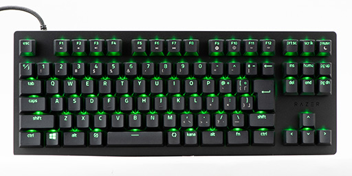 Razer製キーボード「Huntsman V2 Tenkeyless」は，最新光学キー