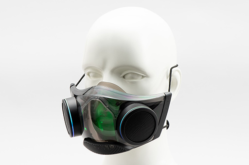 PC/タブレット PC周辺機器 光るゲーマー向けマスク「Razer Zephyr」がやってきた。独特の外観を 