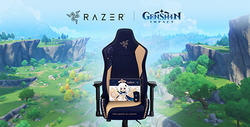 Razer，「原神」コラボモデルのマウスやマウスパッド，椅子を国内発売